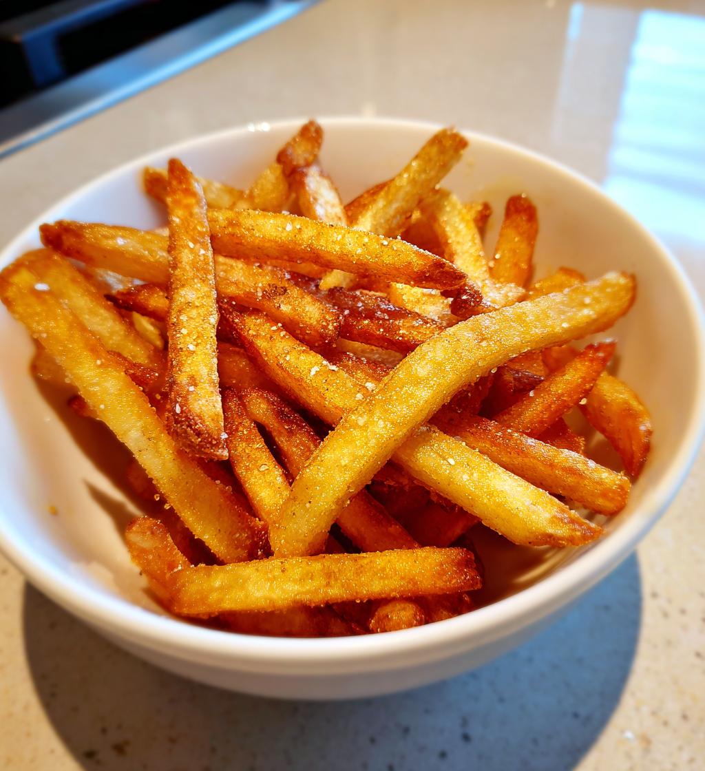 frozen fries in air fryer