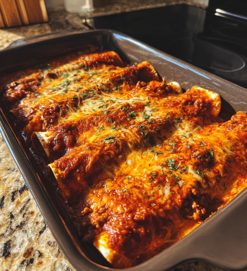 ground beef enchiladas