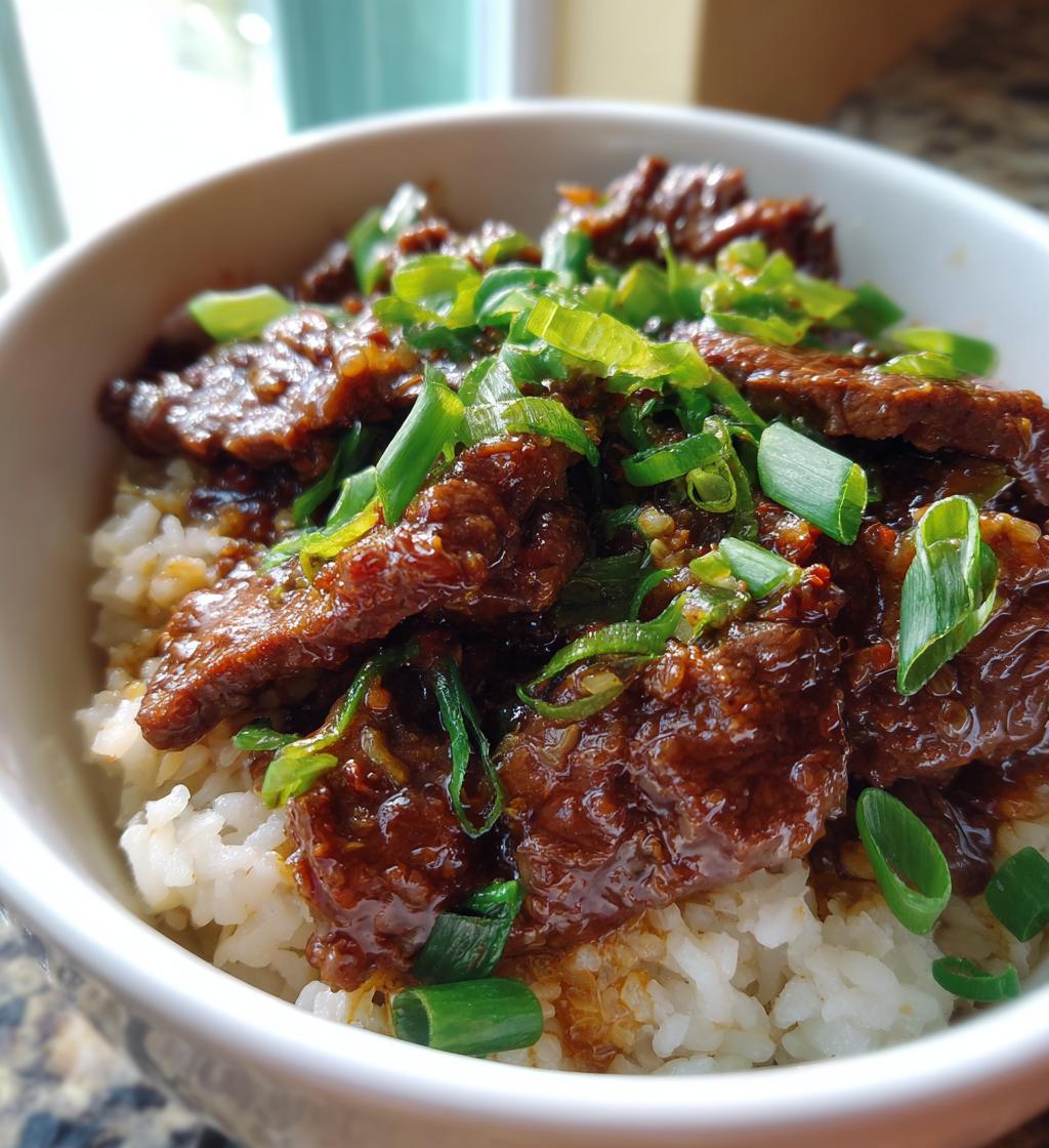 mongolian beef