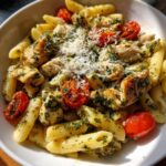 pesto chicken pasta