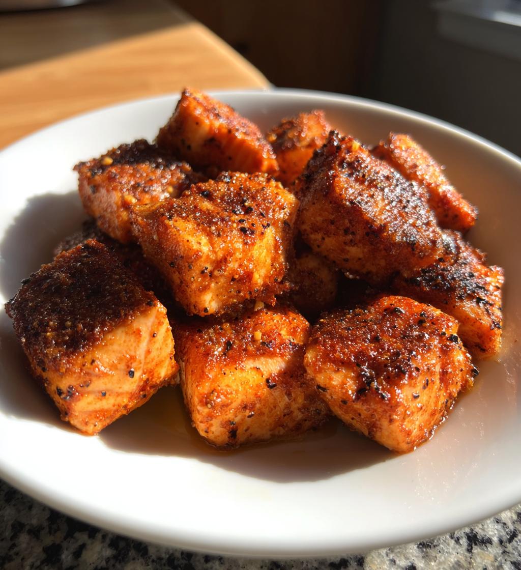 salmon bites air fryer