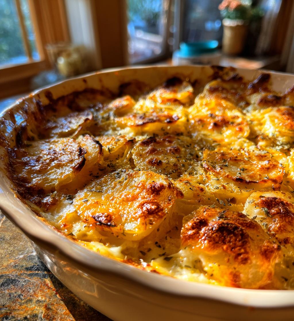 scalloped potatoes