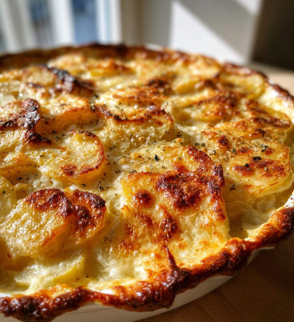 scalloped potatoes