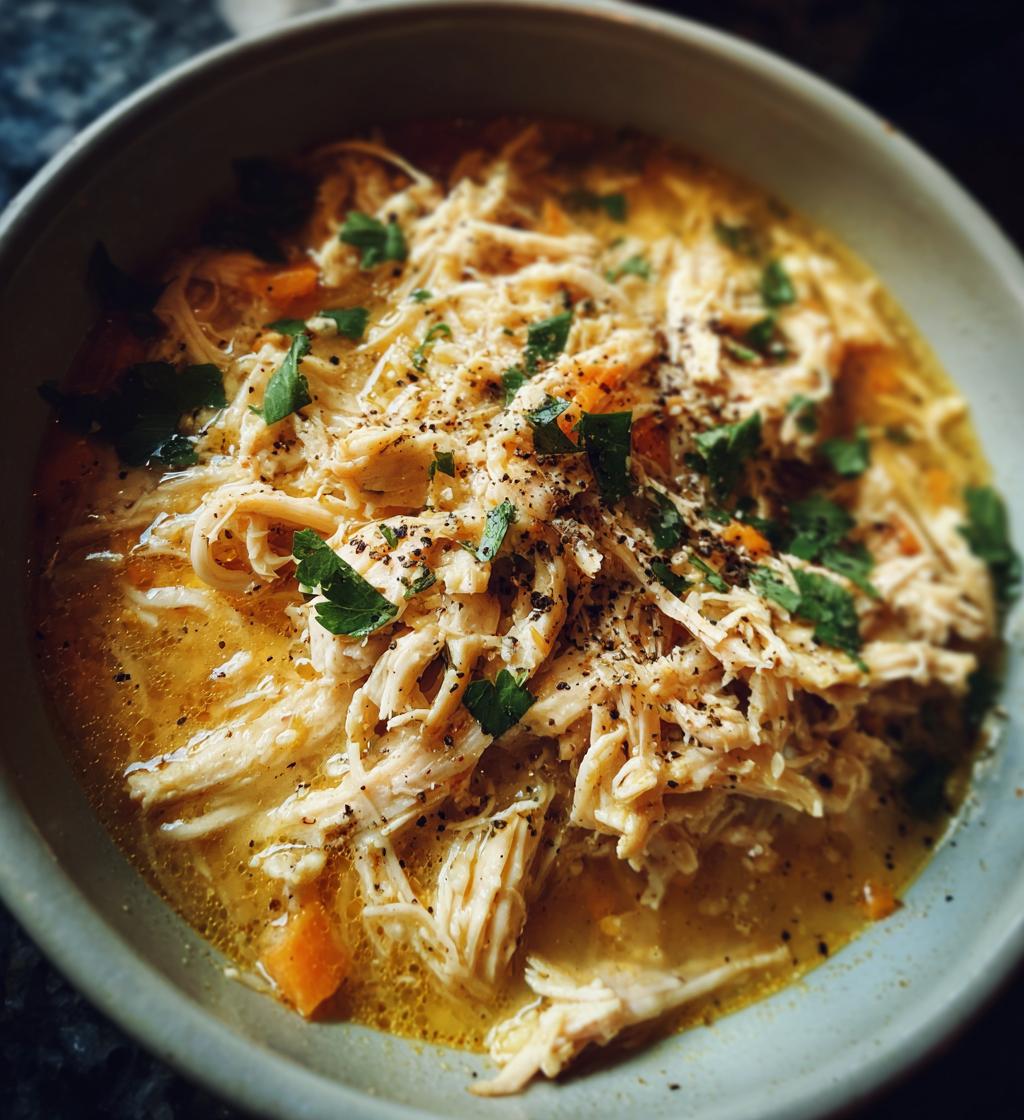 shredded chicken