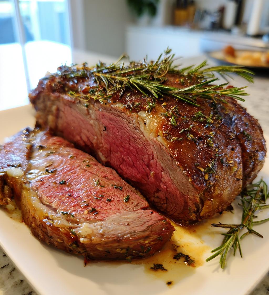 slow roasted prime rib
