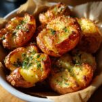 smashed potatoes