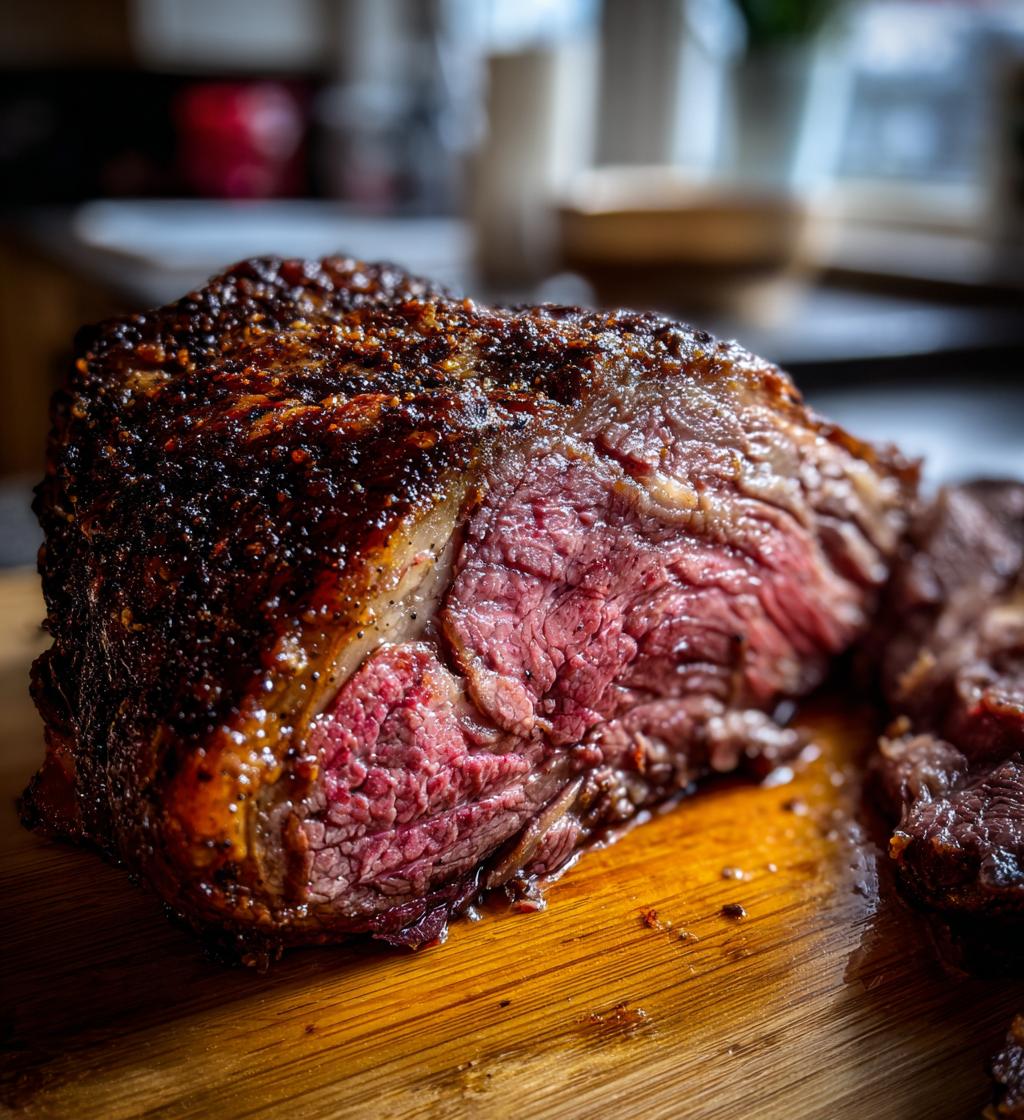 smoked prime rib recipe