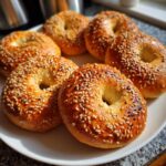 sourdough bagels