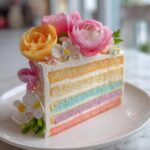 spring birthday cake