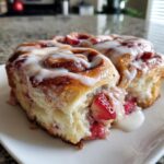 strawberry cinnamon rolls