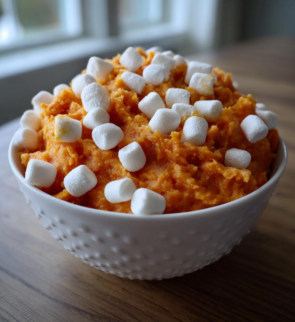 sweet potatoes with marshmallows