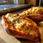 twice baked sweet potatoes