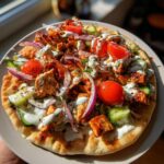 Easy Air Fryer Chicken Gyro Bowls