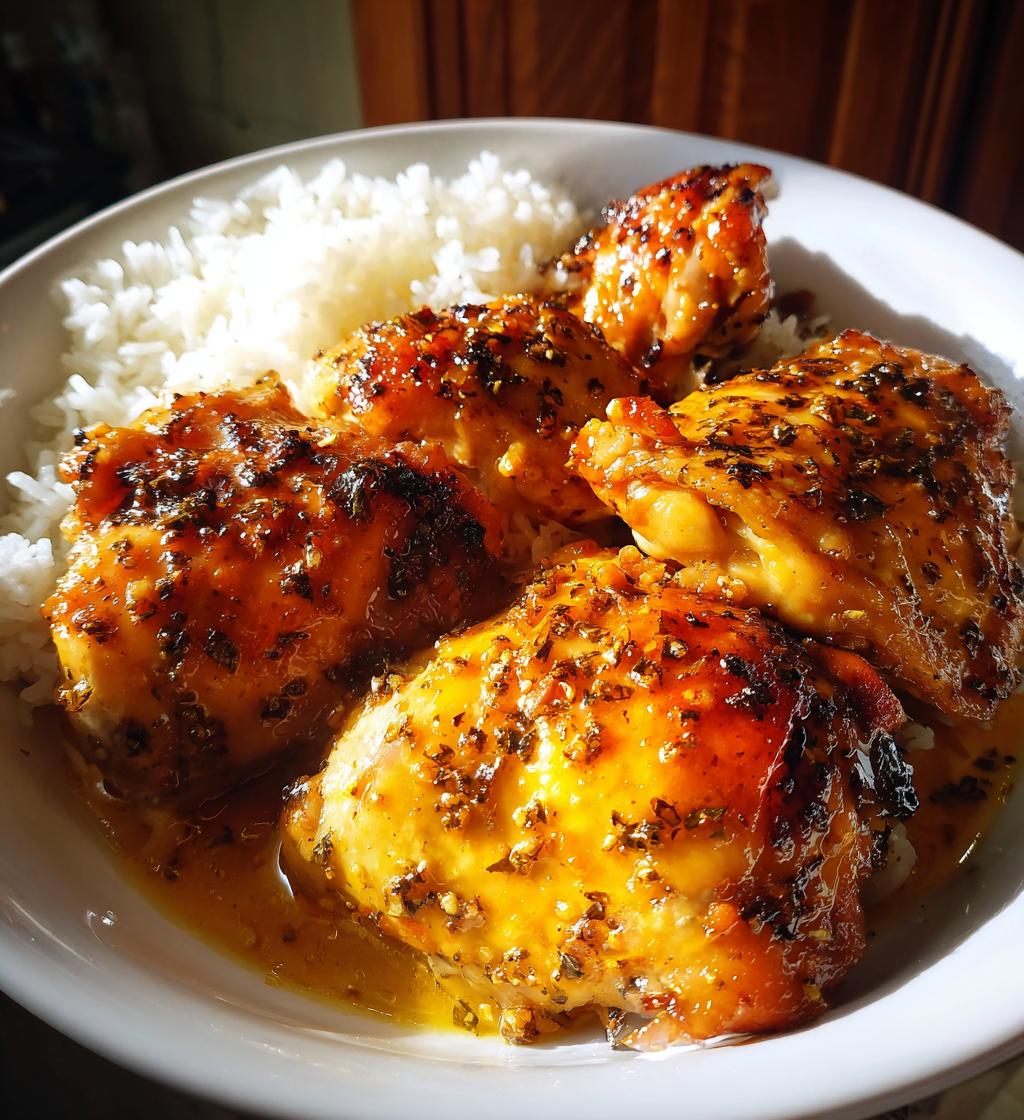 Honey Garlic Chicken