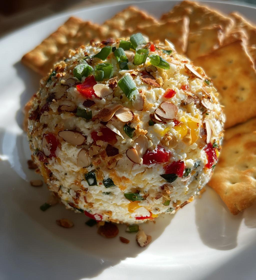 Simple Graduation Party Cheese Ball