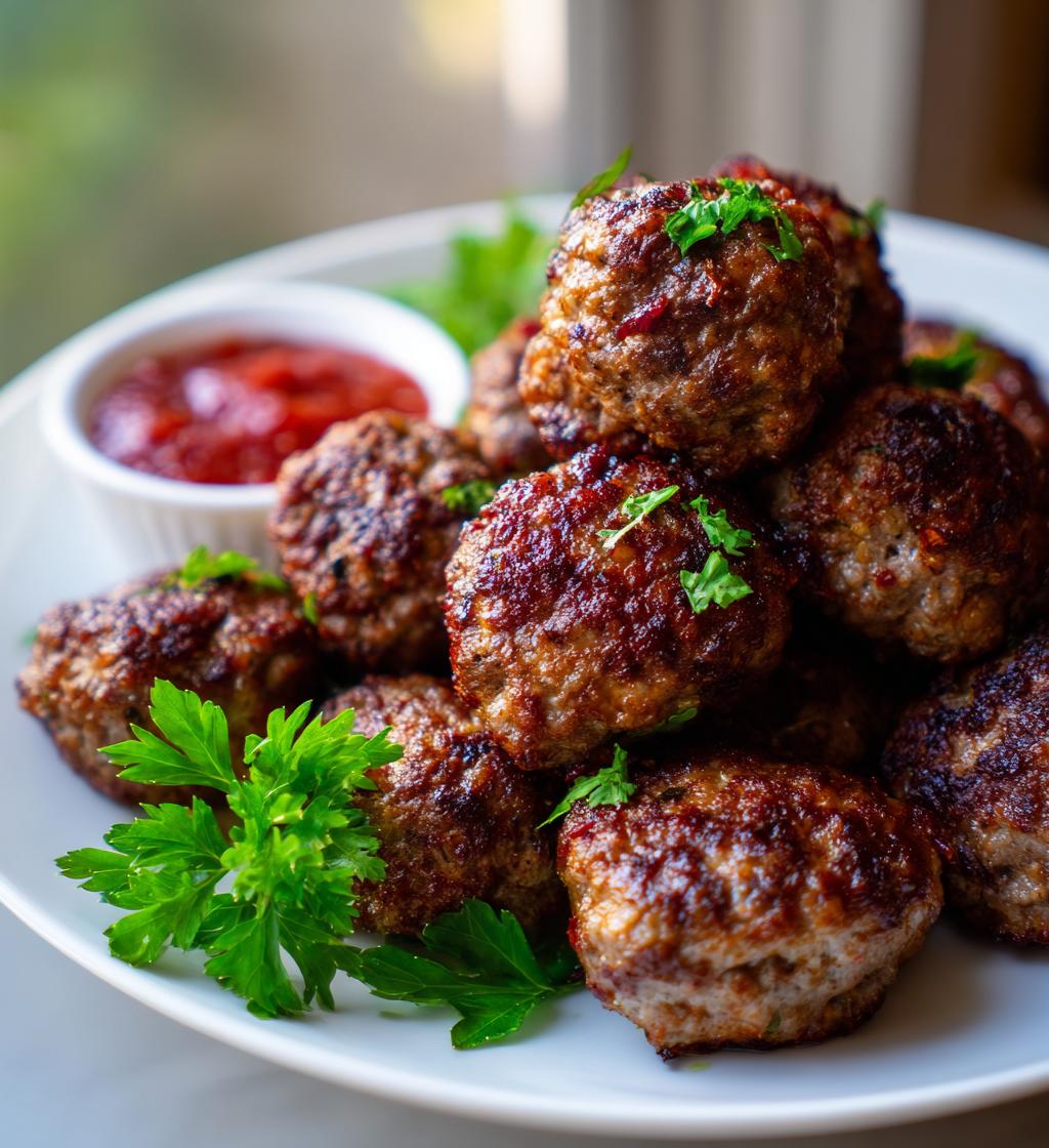 air fryer meatballs