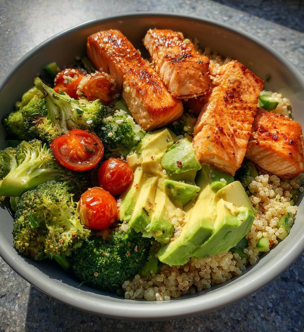 air fryer salmon bowl recipes
