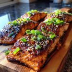 air fryer salmon teriyaki