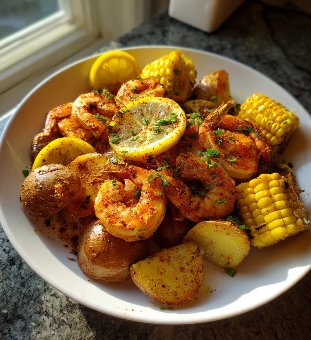 air fryer shrimp boil
