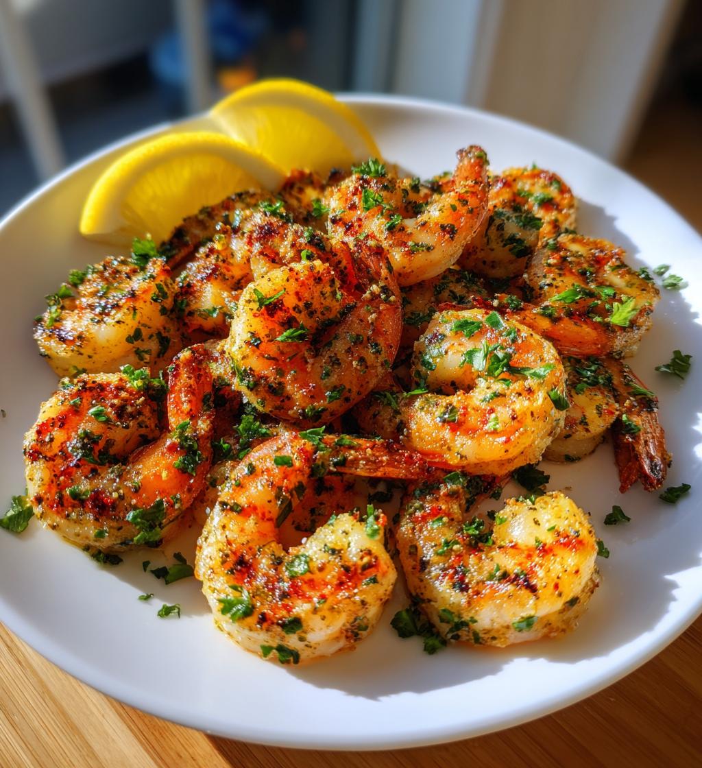 air fryer shrimp dinner
