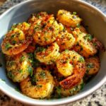 air fryer shrimp scampi
