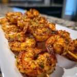 air fryer shrimp skewers