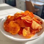 air fryer sweet potato chips