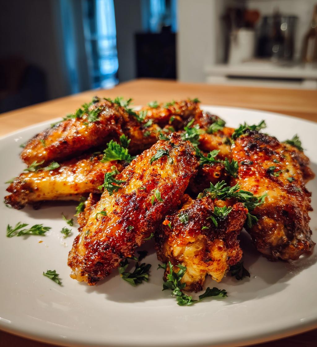 air fryer wings recipe