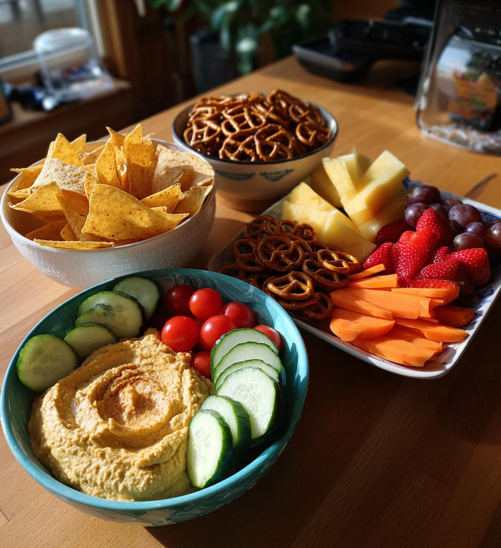 beach snacks for party