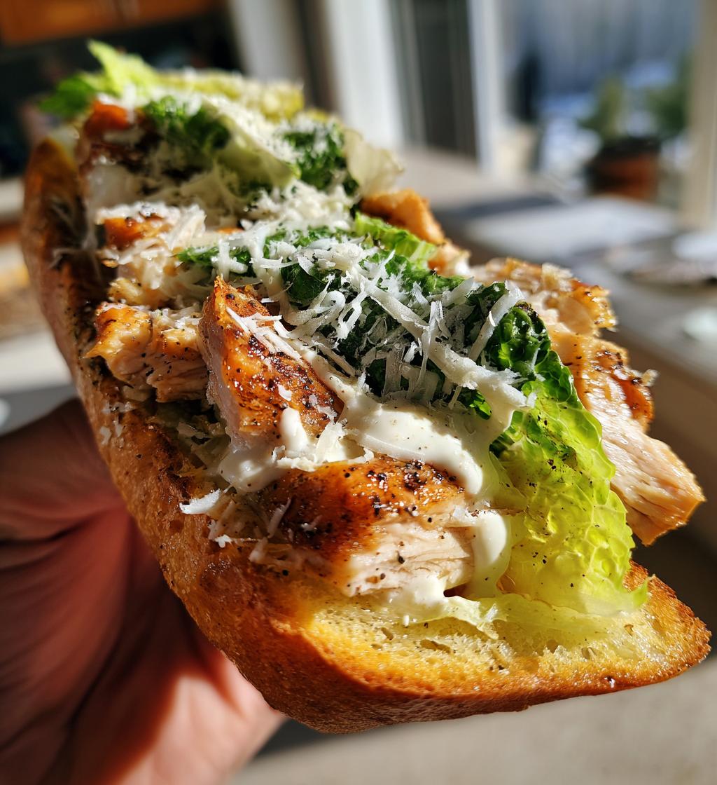 chicken caesar sandwich air fryer