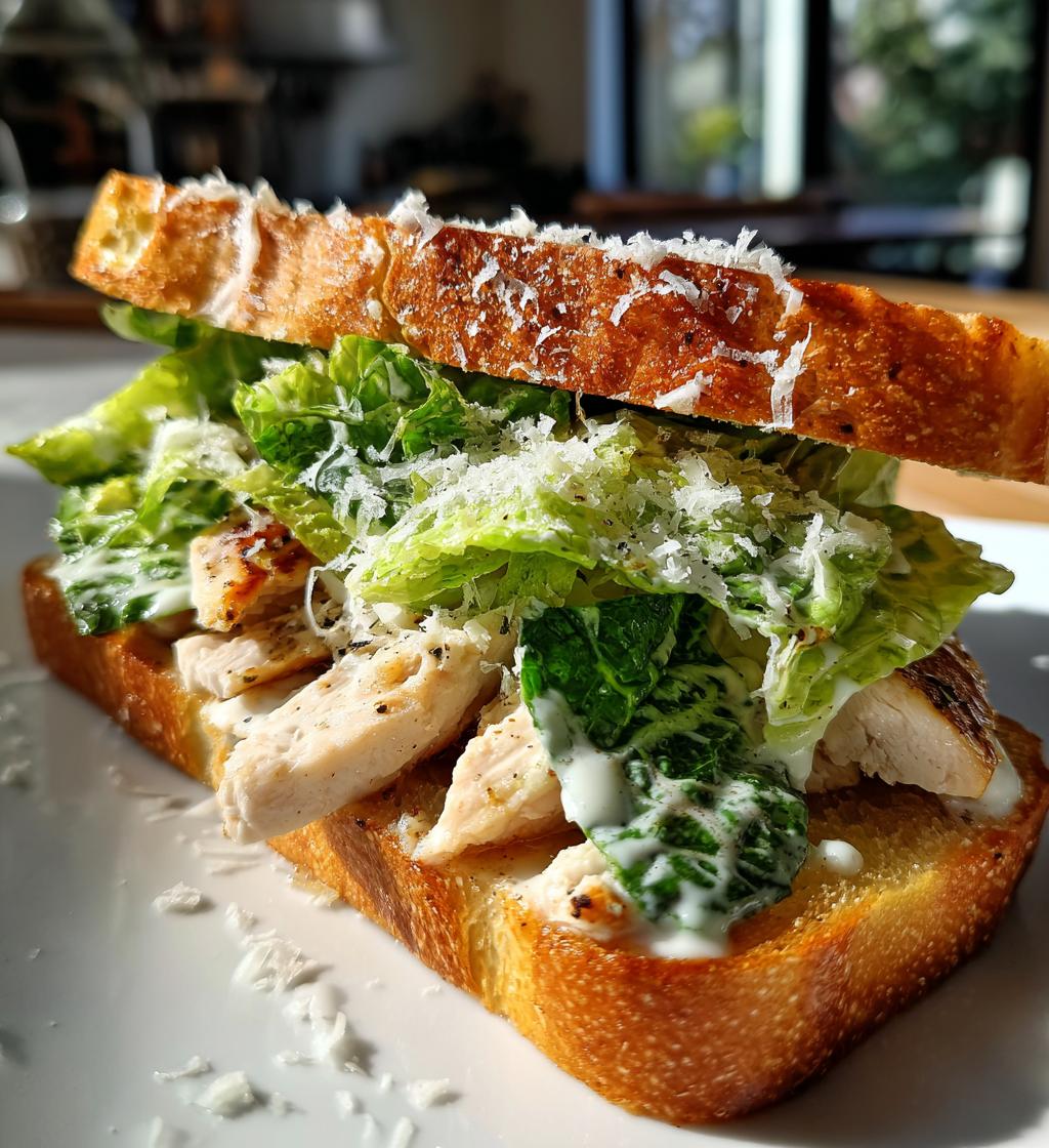 chicken caesar sandwich blackstone