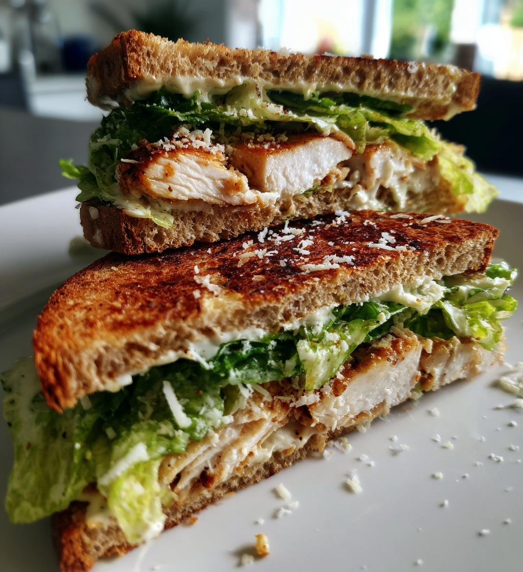 chicken caesar sandwich recipe