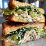chicken caesar sandwiches