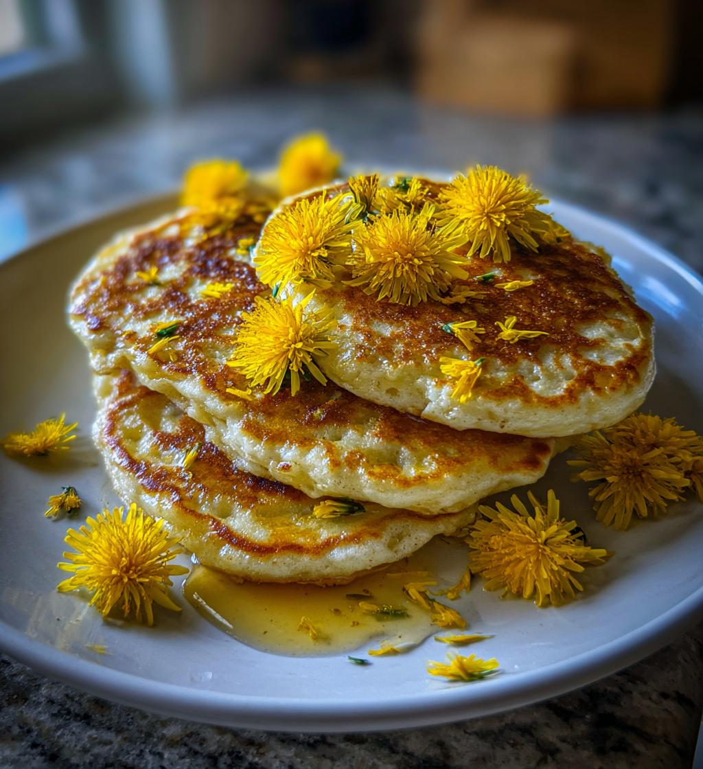 dandelion recipes flower