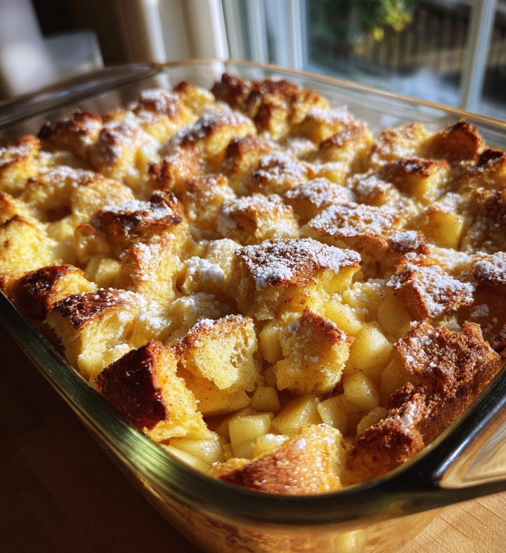 french toast casserole overnight apple