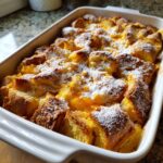 french toast casserole overnight orange