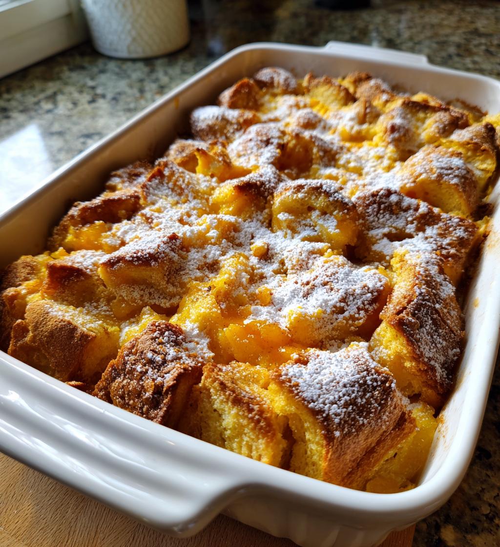 french toast casserole overnight orange