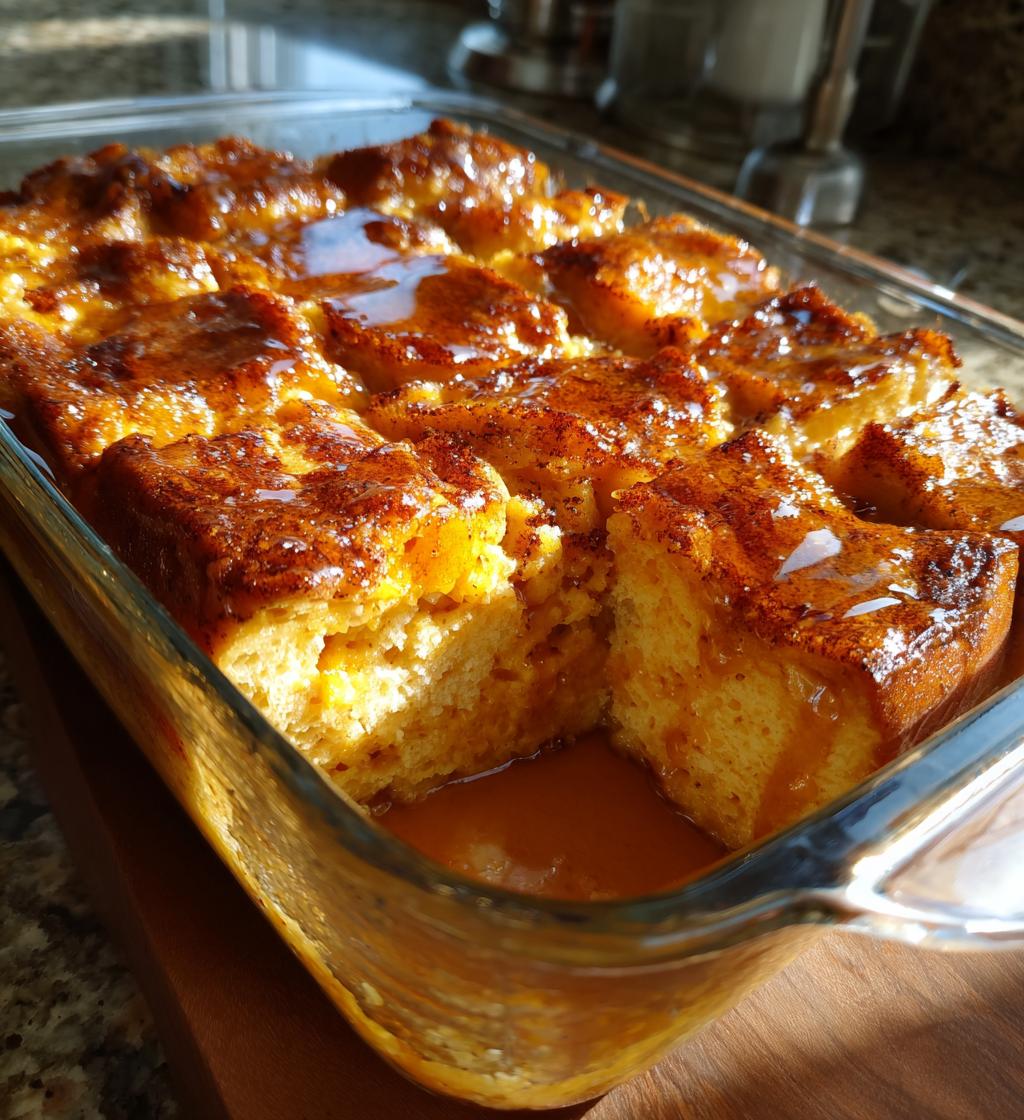french toast casserole overnight pumpkin