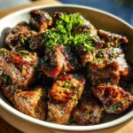 garlic butter steak bites air fryer