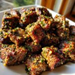 garlic parmesan steak bites air fryer