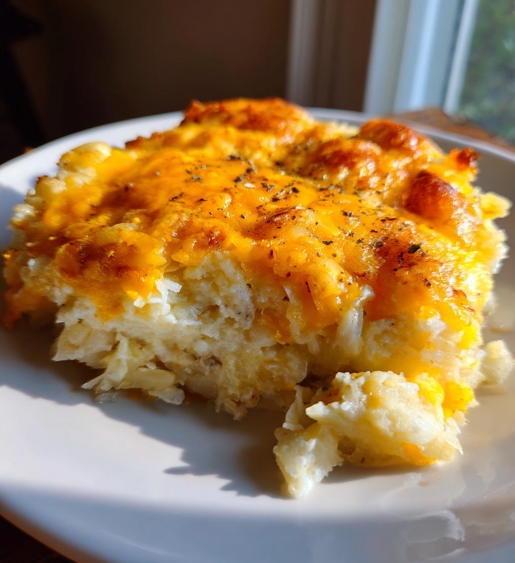 hash brown potato casserole in crockpot