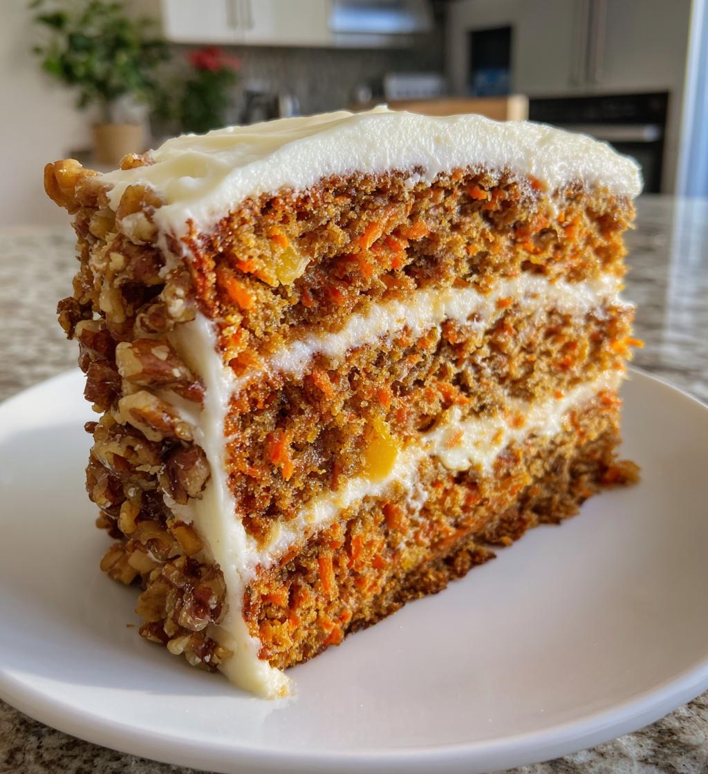 healthy carrot cake