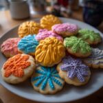 milk cookies decorated