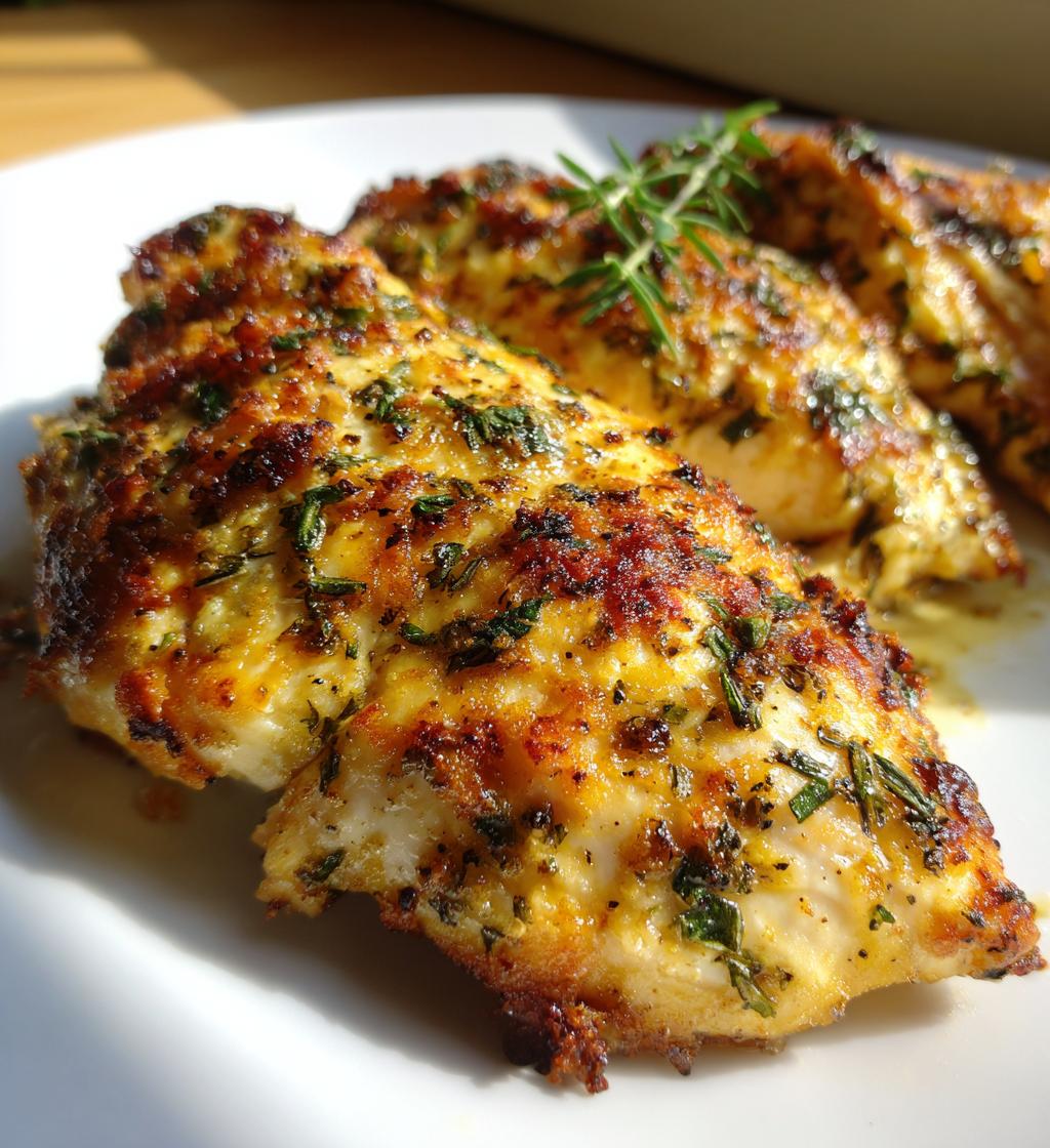 parmesan crusted chicken