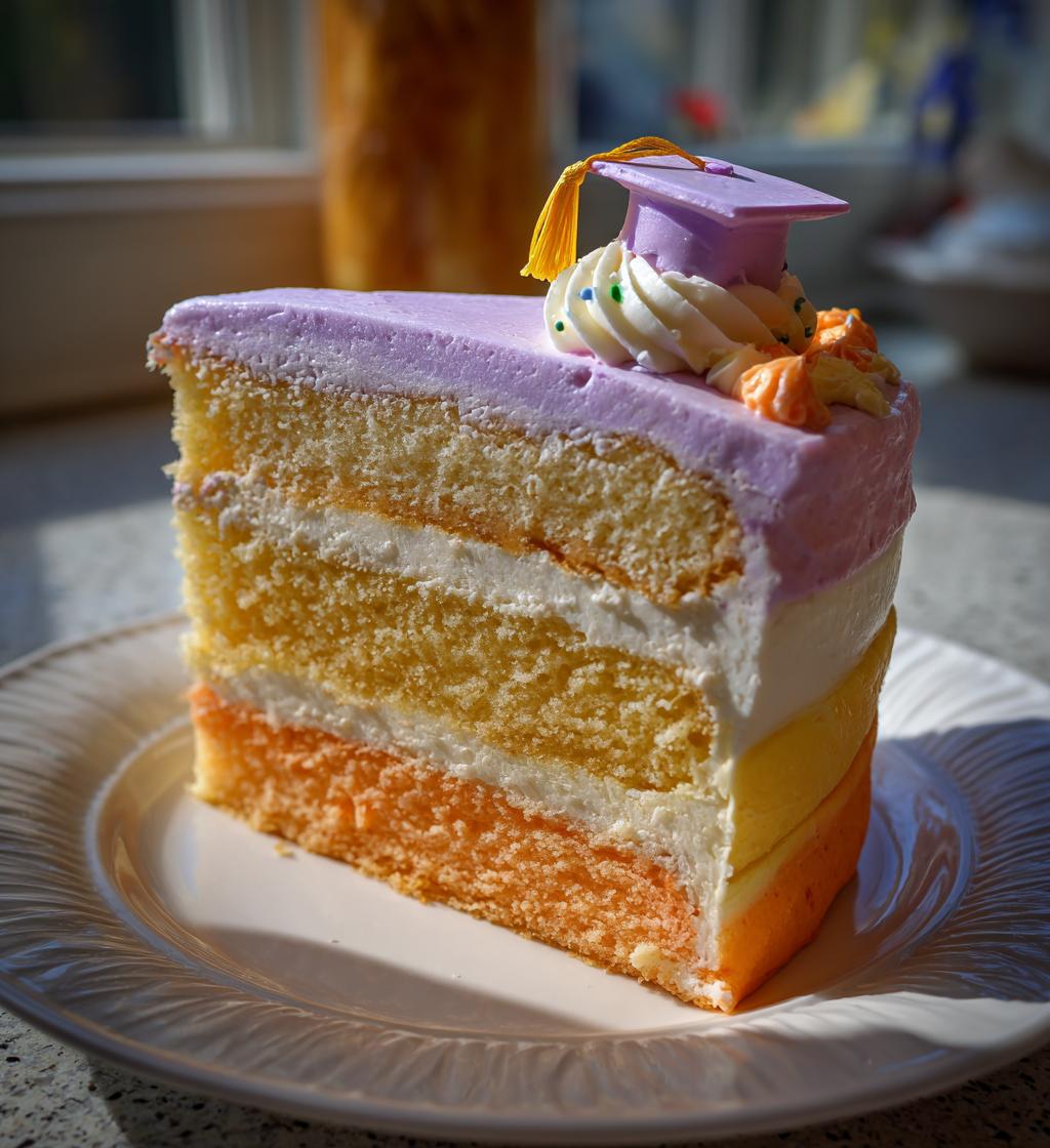 simple graduation cakes college