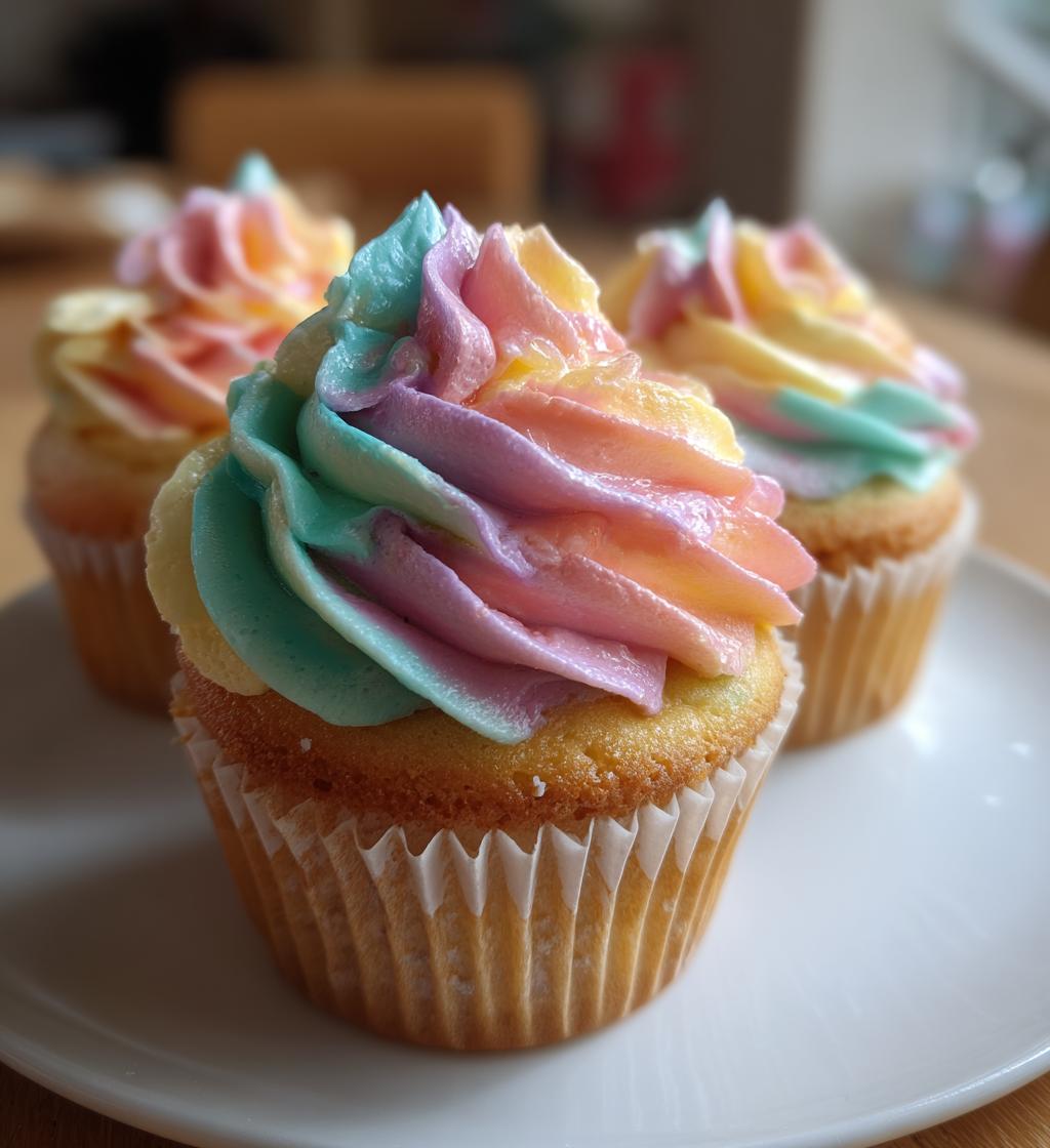 spring cupcakes