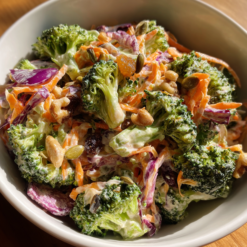 Broccoli Salad: The Perfect Crunchy Side in Just 15 Minutes