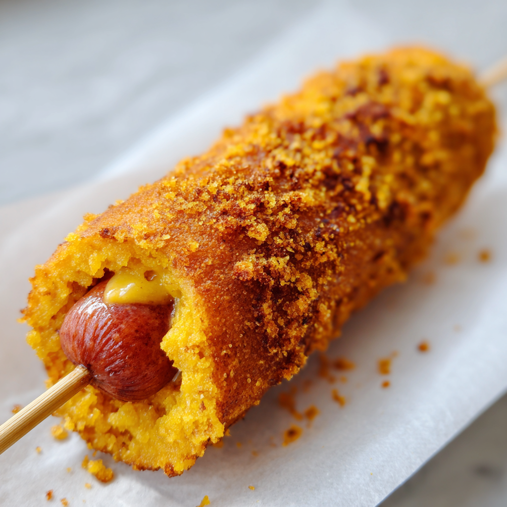Corn Dog: Perfectly Golden Treats Ready in Just 25 Minutes