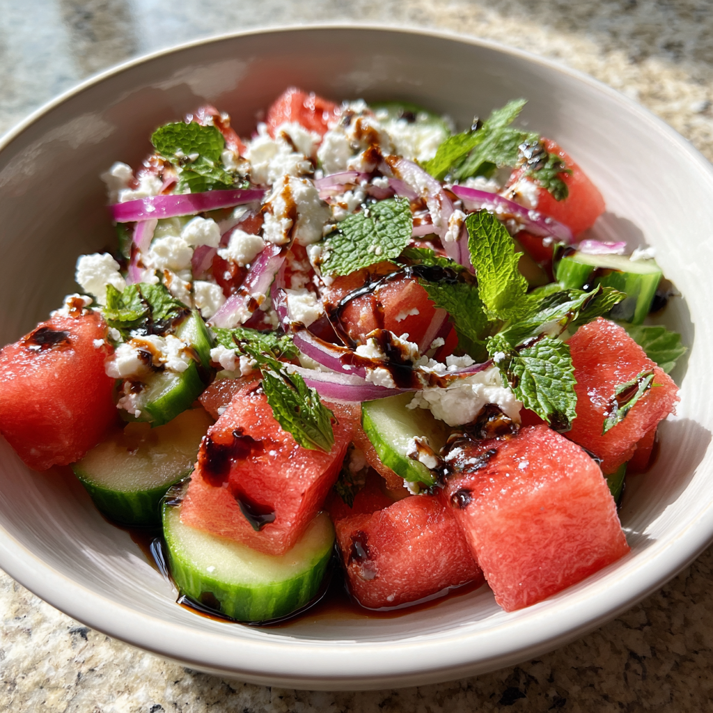 Watermelon Salad: 5 Irresistible Ingredients for Summer Bliss