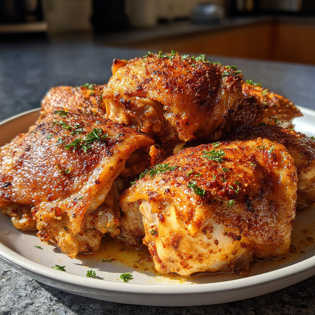 Air Fryer Chicken Thighs: Irresistible Crispy Recipe in 40 Minutes